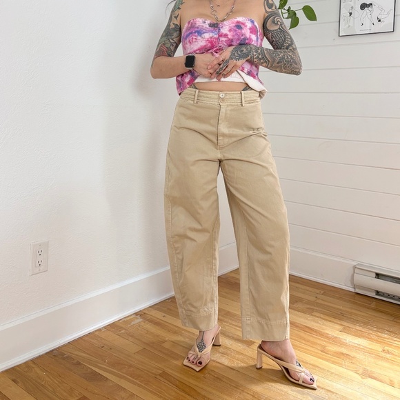 Apiece apart mari chino barrel pants - Picture 4 of 8